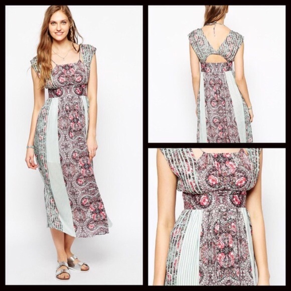 Free People Dresses & Skirts - Free People Mayan Temple Midi Dress Size 4